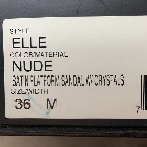 Herve Leger Elle Crystal Platform Sandals - Picture 13 of 14